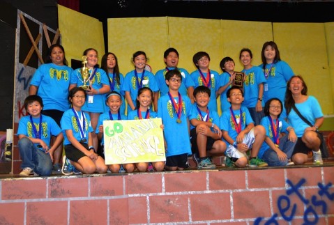 Manana Elementary School -  2014-2015 Oahu Elementary Science Olympiad Champions